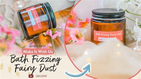 DIY Bath Fizzing Fairy Dust Recipe .